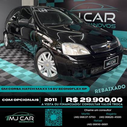 CHEVROLET CORSA 1.4 MPFI MAXX 8V FLEX 4P MANUAL CHEVROLET CORSA 1.4 MPFI MAXX 8V FLEX 4P MANUAL
